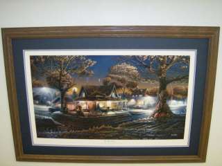 Terry Redlin HIS FIRST DATE Framed Print  
