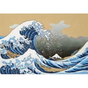  The Great Wave of Kanagawa, Original Painting, Home 