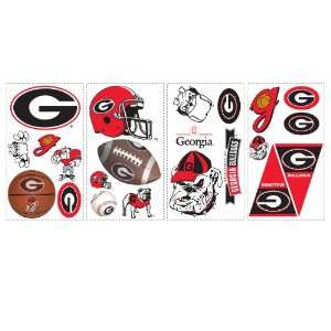   Wallcoverings Georgia Bulldogs Removable Wall Decals 