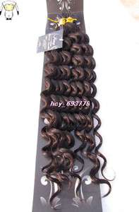 100S22I tip Remy Hair EXTENSION Curly Black#1B,1g/S  