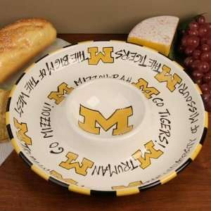  Missouri Tigers 2 In 1 Chips & Dip Bowl