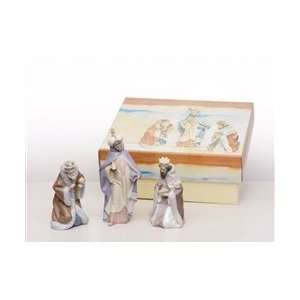 Lladro Porcelain Figurine Three Wise Men Set:  Home 