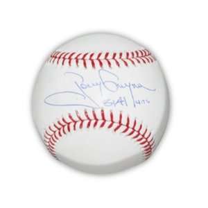 Autographed Tony Gwynn Baseball   with 3141 Hits Inscription 