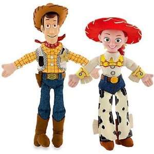  Toy Story Plush dolls Woody and Jessie figures: Toys 