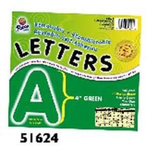  9 Pack PACON CORPORATION 4 SELF ADHESIVE LETTERS GREEN 