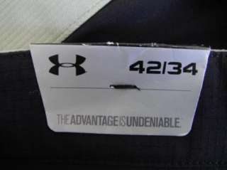 UNDER ARMOUR NEW Convertible pants to shorts 42 x 34 698611640977 