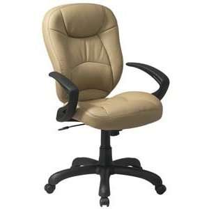   Oversized Task Chair with Padded Arms (Black)