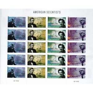 American Scientists Sheet of 20 x Forever us Postage Stamps
