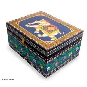  Wood box, Royal White Elephant
