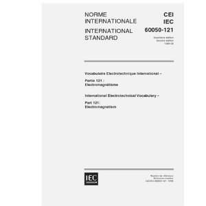  IEC 60050 121 Ed. 2.0 b1998, International 