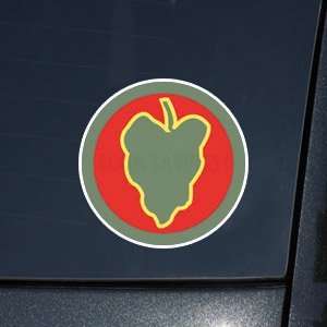  Army 24th Infantry Division 3 DECAL Automotive