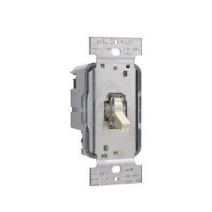  TradeMaster 600W Lighted Single Pole Toggle Dimmer in Light 