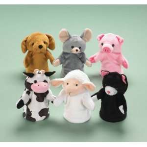  Childcraft Farm Animal Puppets 6 Piece Set Office 