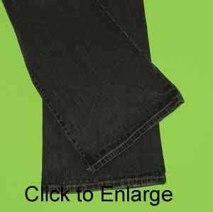 Bandolinobul Aubrey sz 8 x 30 Stretch Womens Black Jeans Denim Pants 