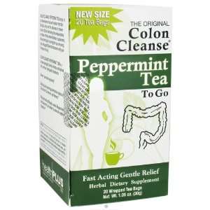  Health Plus Colon Cleanse, Peppermint Tea, 20 Count Health 