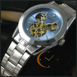  TOP SALE DISNEY MICKEY MENS AUTO AUTOMATIC MECHANICAL WATCH ALL STEEL