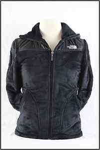 The North Face Womens OSO HOODIE ARHBJK3 BLACK Fleece Material  