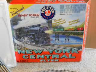 Lionel New York Central Flyer #6 30016 Train Set Excellent 13 Extra 