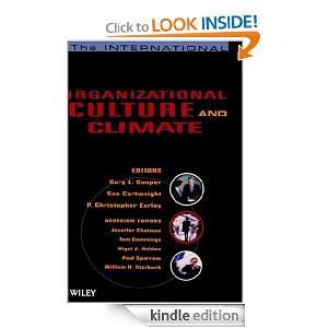 The International Handbook of Organizational Culture and Climate Cary 