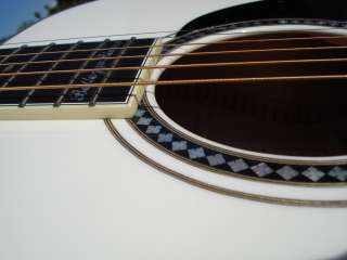 Martin 000ECHF Bellezza Bianca Eric Clapton White Acoustic Guitar #365 