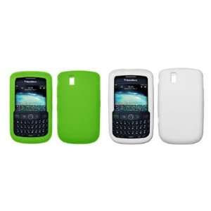  2 Pack Soft Silicone Gel Skin Cover Case for Blackberry Tour 