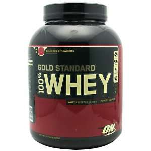  100% Whey 5 lbs Delicious Strawberry Protein Supplements 