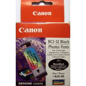   BCI 12 Black Photo 3 Pak F47 2751 300 for BJC 85 Printer Electronics