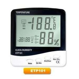  Thermometer and Hygrometer with Atomic Clock, Digital Thermometer 