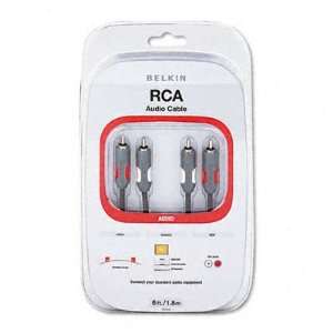  BLKAM2030306SN   Belkin RCA Audio Cable: Office Products