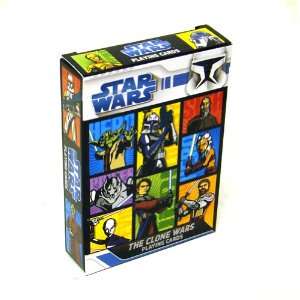  Star Wars Clone Wars Characters Playing Cards   1 Deck 