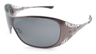 New Oakley Womens Sunglasses Liv Black Chrome w/Grey Polarized #12 978 