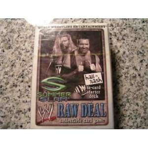  WWE WWF Wrestling Raw Deal CCG TCG Starter Theme Deck 