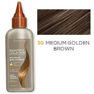   Grey Solution Semi Permanent Hair Color No. 3G Medium Golden Brown 3oz