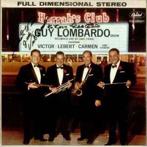  At Harrahs Club   Autographed: Guy Lombardo: Music