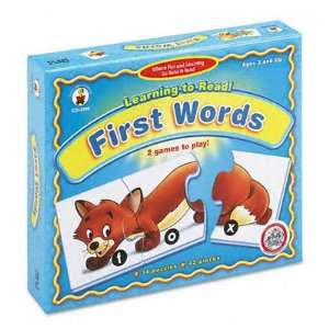  Learning to Read! First Words Puzzle Game Ages Case Pack 2 