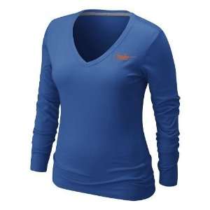 Boise State Broncos Vault Womens Long Sleeve Top:  Sports 