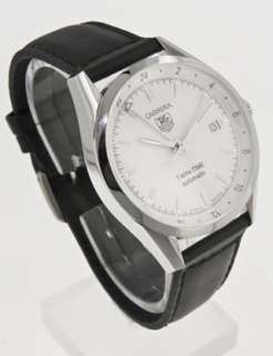 Tag Heuer Carrera WV2116 Twin Time Automatic Mens Watch  