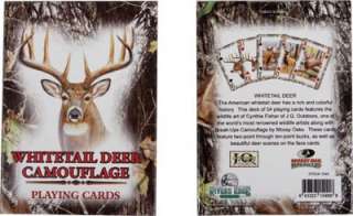 river s edge white tail deer camo playing cards 1 deck this casino 