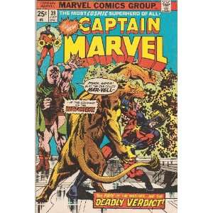  Captain Marvel No. 39 Marvel Books