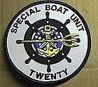 Navy Seal SBU 20 special boat unit patch