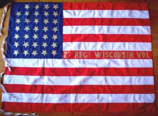 6th Wisconsin Regiment Iron Brigade Flag Made USA  