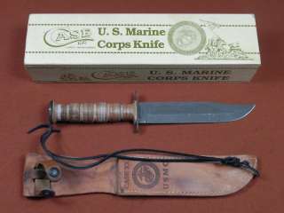 US CASE XX Bradford 1989 USMC Marine Corps Fighting Knife  
