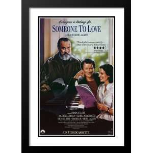  Someone to Love 20x26 Framed and Double Matted Movie 