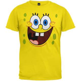 Spongebob Squarepants   Angry Face T Shirt  