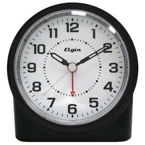 Elgin 3675E Battery Operated Analog Alarm Clock  