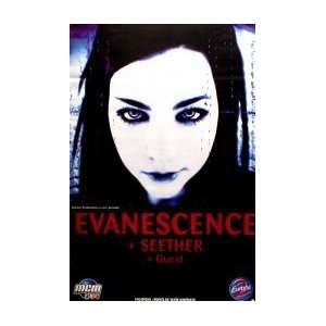 EVANESCENCE French Tour Music Poster 