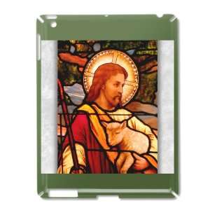  iPad 2 Case Green of Jesus Christ with Lamb Everything 