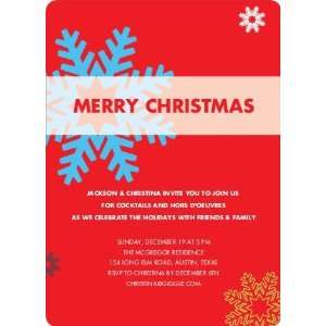  Snowflake Holiday Party Invitations: Health & Personal 