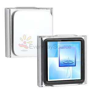 Clear Hard Skin Case Cover Accessory For Apple iPod Nano 6th 