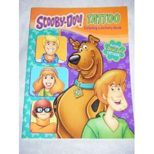  Scooby doo Tattoo Coloring & Activity Book (9781601396914): Hanna 